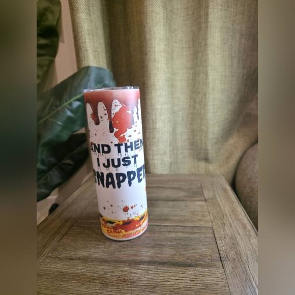 Other - Snapped Tumbler With Lid